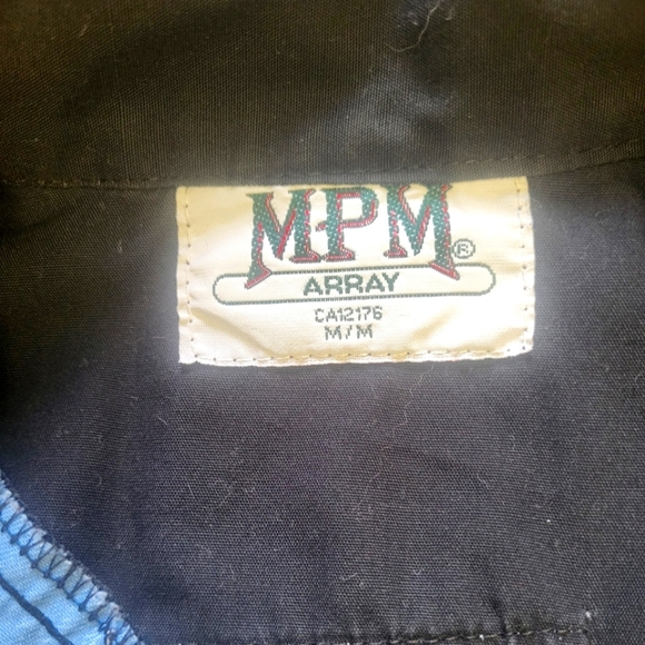 Authentic Team Suzuki GSX-R racing pit crew shirt by MPM Array Canada Made B25 - Picture 4 of 12